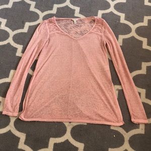Pink long sleeve